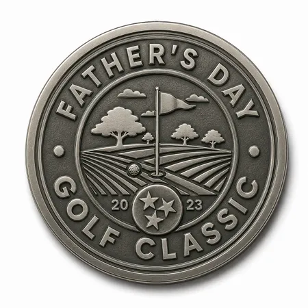 Die Struck Golf Ball Markers - Custom Phone Wallets Now