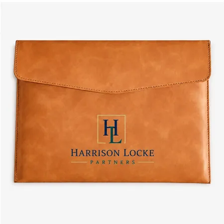 Sealed Leather Document Holders - Custom Phone Wallets Now