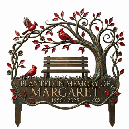 Garden Memorial Stakes - Custom Phone Wallets Now