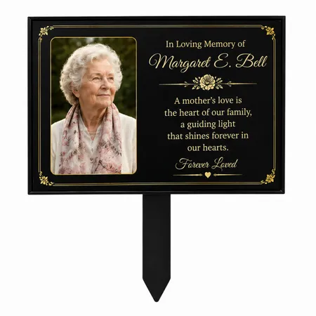 Cemetery Memorial Stakes - Custom Phone Wallets Now