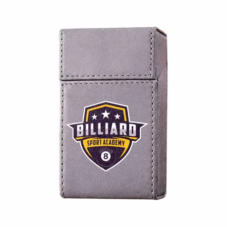 Flip Top PU Leather Full Bag Cigarette Cases - Custom Phone Wallets Now