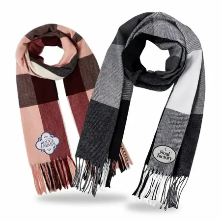 Luxe Polyester Scarves - Custom Phone Wallets Now