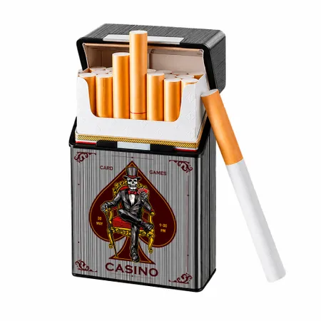 Metal Lid Cigarette Cases - Custom Phone Wallets Now
