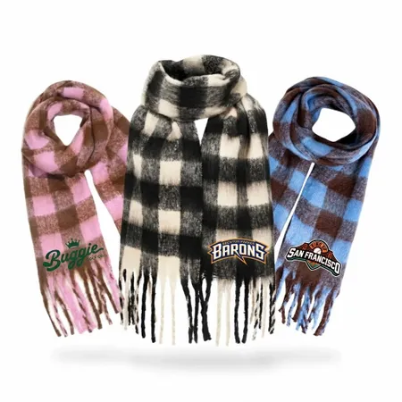 Sleek Polyester Scarves - Custom Phone Wallets Now