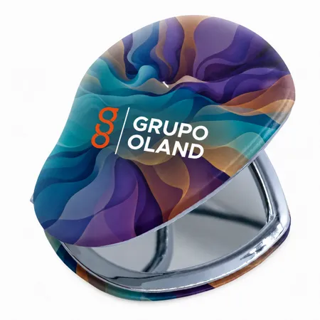 Foldable Compact Mirrors - Custom Phone Wallets Now