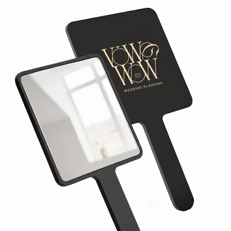 Handheld Compact Mirrors - Custom Phone Wallets Now