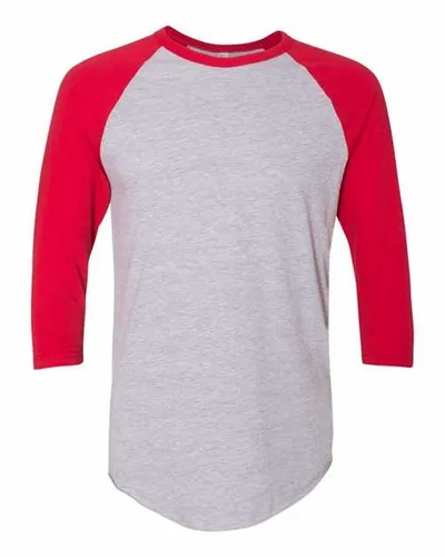 Heather Grey/ Red