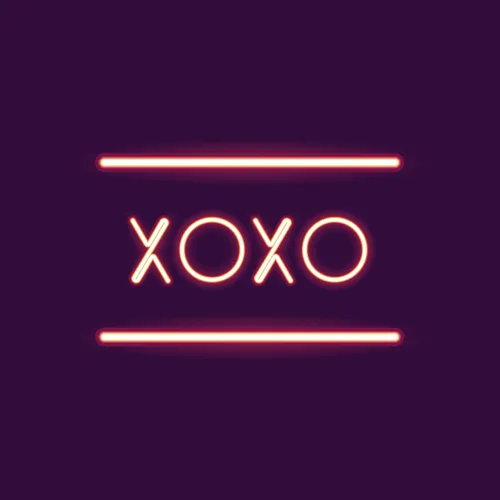 Xoxo Neon Sign - Custom Phone Wallets Now