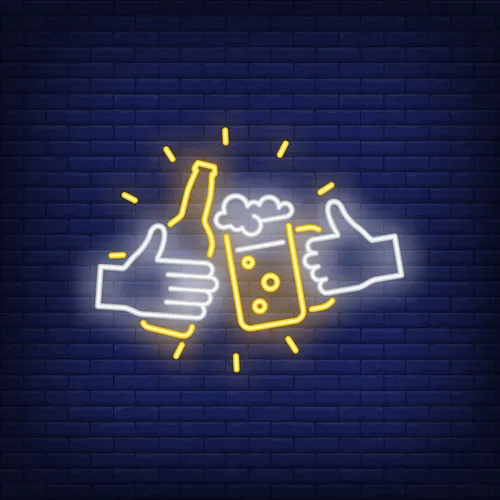 Octoberfest Neon Sign - Custom Phone Wallets Now