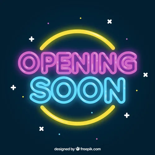 Opening Soon Neon Sign - Custom Phone Wallets Now