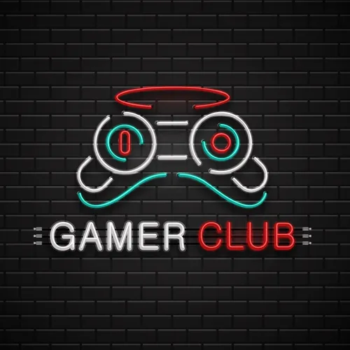 Gamer Club Neon Sign - Custom Phone Wallets Now
