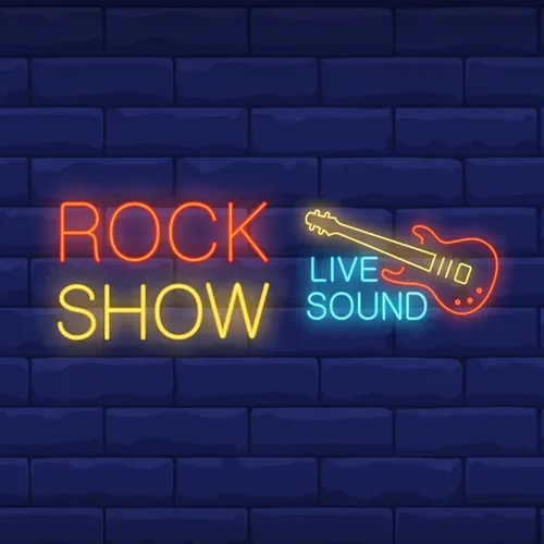 Rock Show Live Sound Neon Sign - Custom Phone Wallets Now