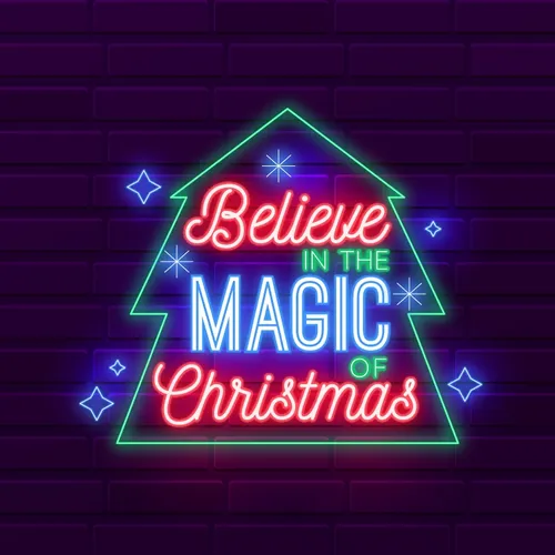 Believe in the Magic of Christmas - Custom Phone Wallets Now