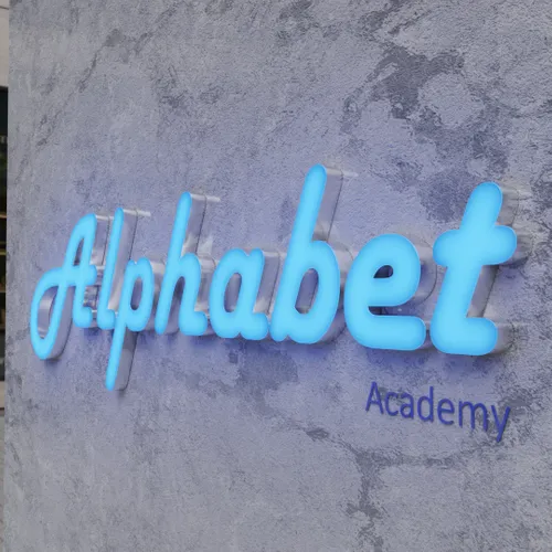 Rimless Frontlit Letters - Custom Phone Wallets Now