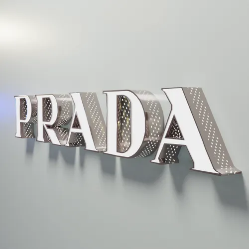 Frontlit Sign With Punch Holes - Custom Phone Wallets Now