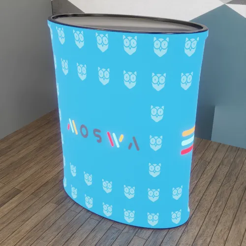 Oval Shaped Counter - Custom Phone Wallets Now