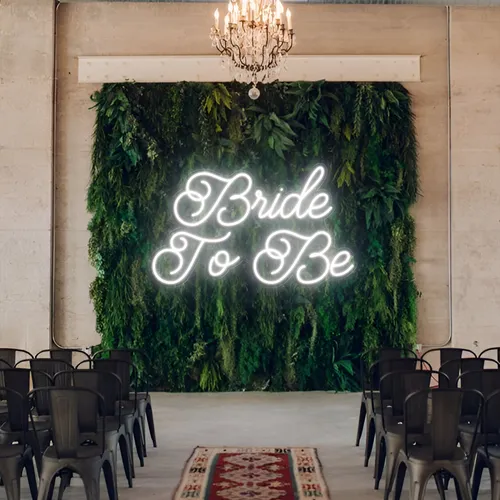 Bride To Be LED Neon Sign - Custom Phone Wallets Now