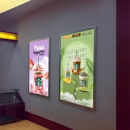 Aluminum Photo Frame Slim light Box - Custom Phone Wallets Now