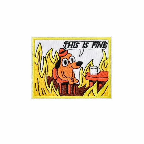 This is Fine Patch - Custom Phone Wallets Now