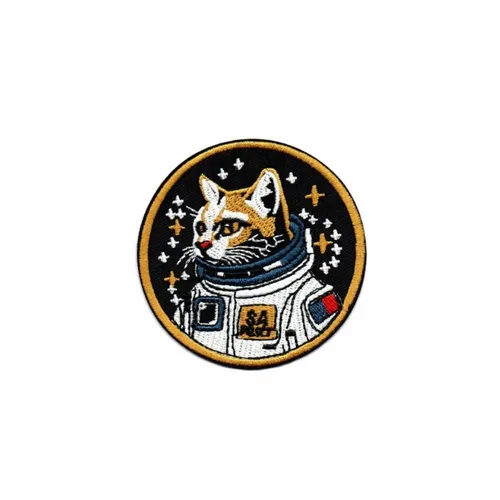 Space Cat Patch - Custom Phone Wallets Now