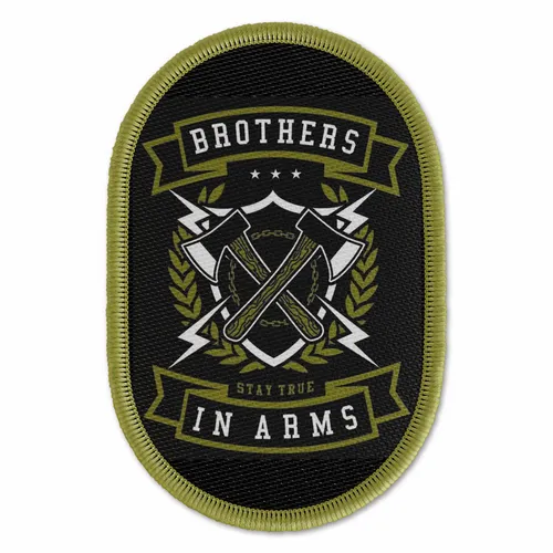 Brothers In Arms Military Patch - Custom Phone Wallets Now
