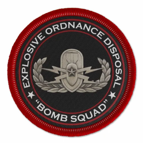 Explosive Ordinance Disposal Military Patch - Custom Phone Wallets Now