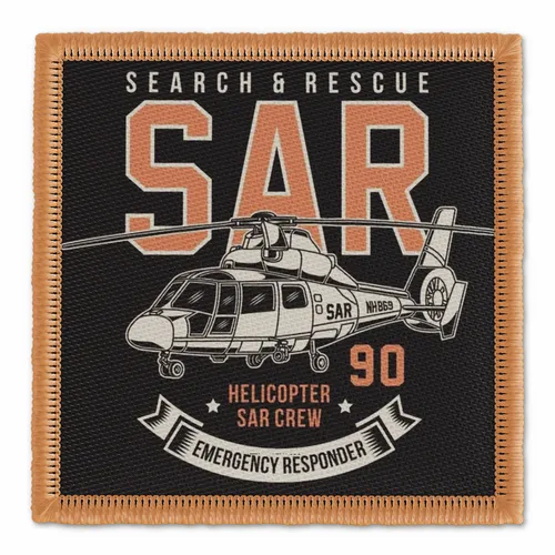 Search and Rescue Military Patch - Custom Phone Wallets Now