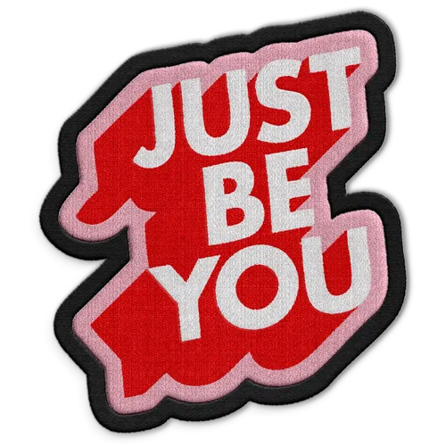 Just Be You Hat Patch - Custom Phone Wallets Now