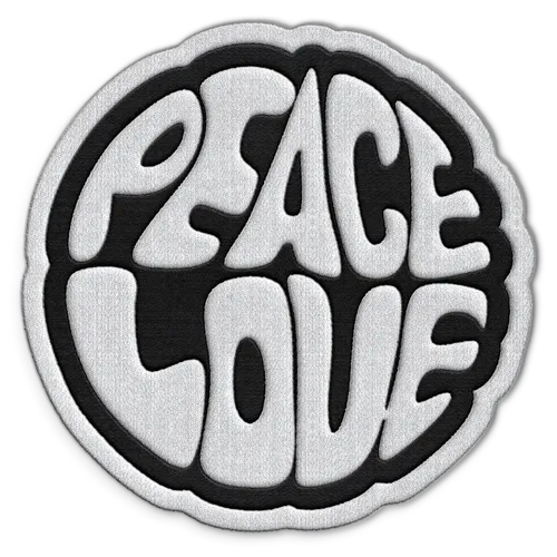 Peace Love Hat Patch - Custom Phone Wallets Now
