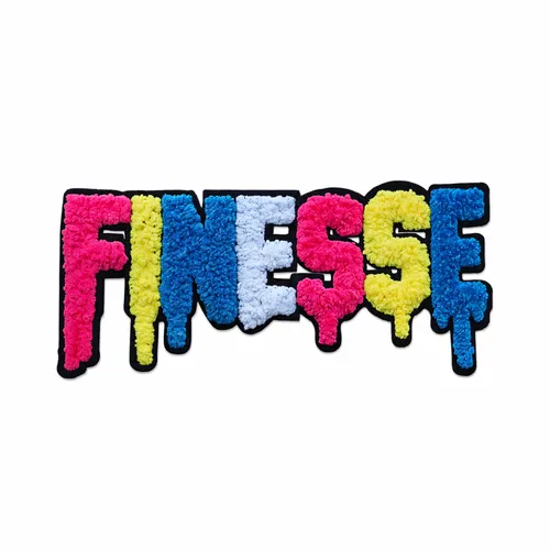 Finesse Letterman Jacket Patch - Custom Phone Wallets Now