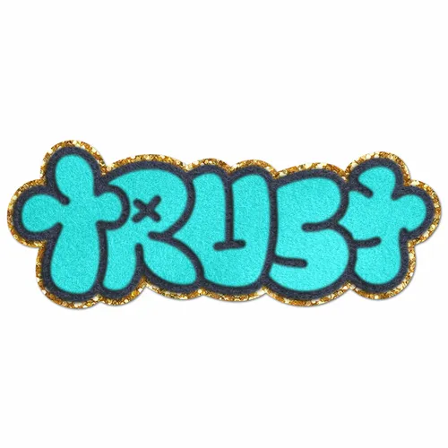 Trust Letterman Jacket Patch - Custom Phone Wallets Now