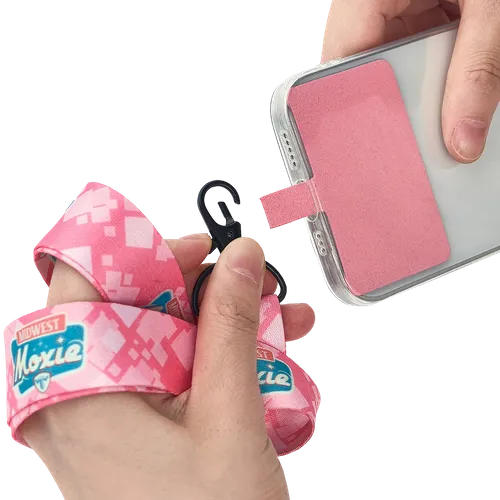 Lanyard & Blank Insert Phone Wallet - Custom Phone Wallets Now