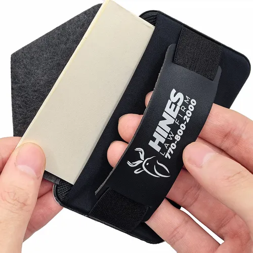 Leather Phone Wallet with Hand Grip - Custom Phone Wallets Now