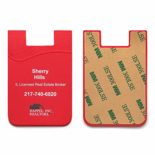 Silicone Phone Wallet Card Holder - Custom Phone Wallets Now