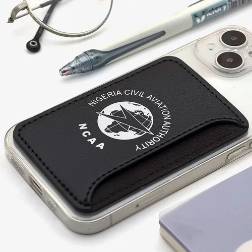 Leather Phone Wallet with Side Slit - Custom Phone Wallets Now