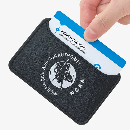 Leather Phone Wallet with Side Slit - Custom Phone Wallets Now