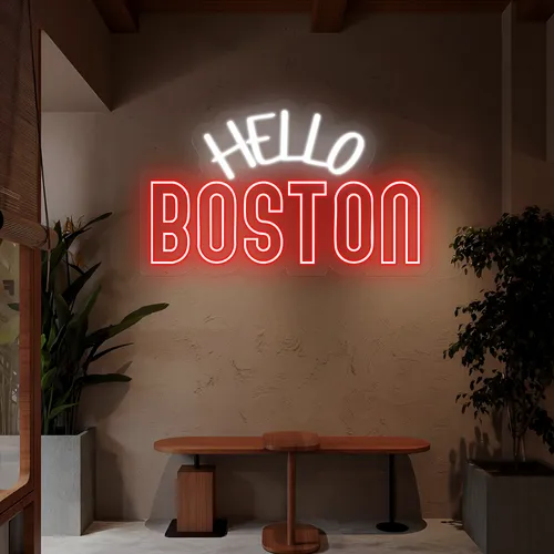Neon Signs Boston - Custom Phone Wallets Now