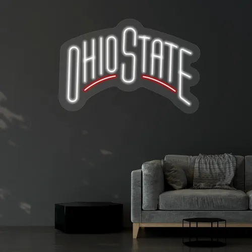 Custom Ohio State Neon Signs - Custom Phone Wallets Now