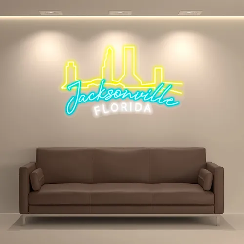 Custom Neon Signs In Jacksonville, FL - Custom Phone Wallets Now