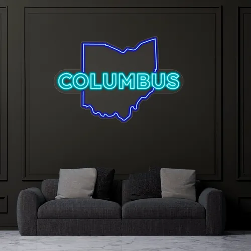 Custom Neon Signs In Columbus - Custom Phone Wallets Now