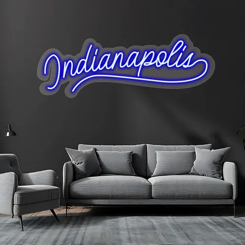 Custom Neon Signs In Indianapolis - Custom Phone Wallets Now