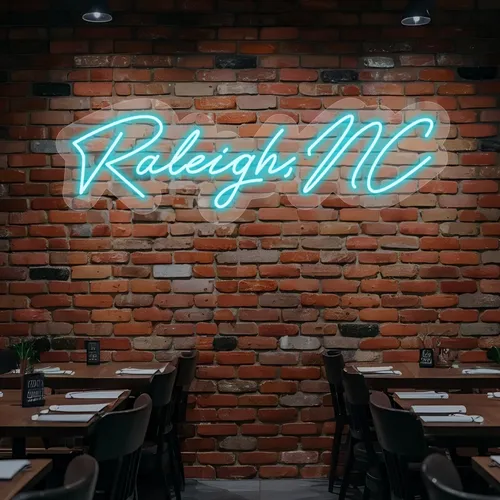 Custom Neon Signs In Raleigh, NC - Custom Phone Wallets Now