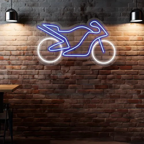 Custom Motorcycle Neon Signs - Custom Phone Wallets Now