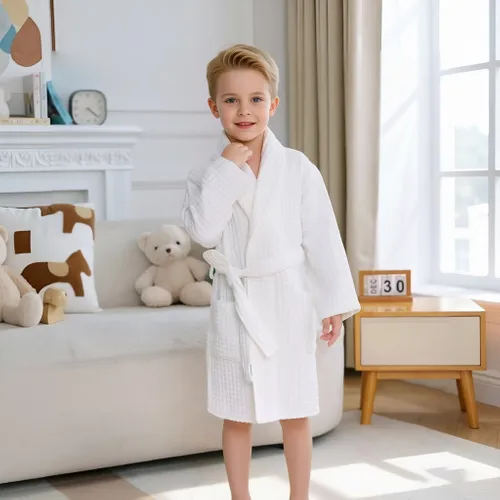 Custom Kids Waffle Robes - Custom Phone Wallets Now