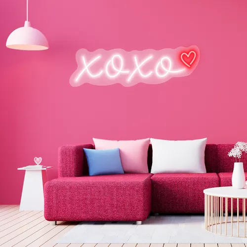 Custom XOXO Neon Signs - Custom Phone Wallets Now