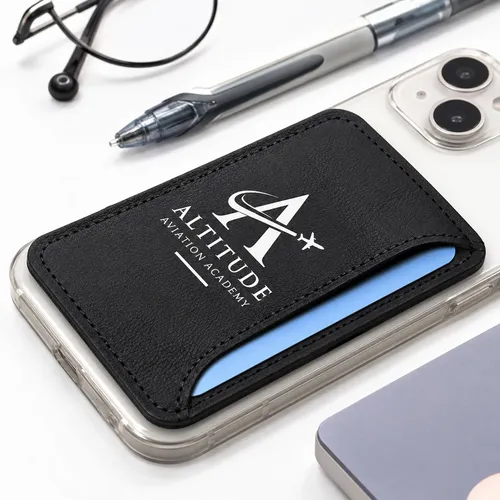 Leather Phone Wallet with Side Slit - Custom Phone Wallets Now