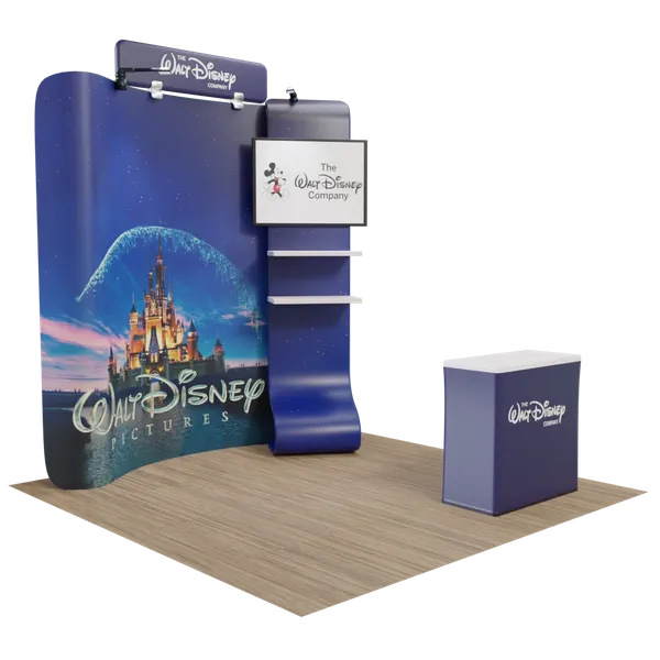 10' x 10' Trade Show Displays - Custom Phone Wallets Now