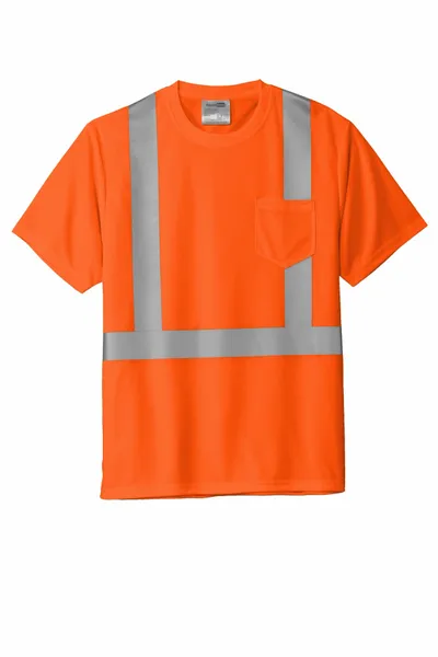 CornerStone ANSI 107 Class 2 Mesh Tee. CS200 - Custom Phone Wallets Now