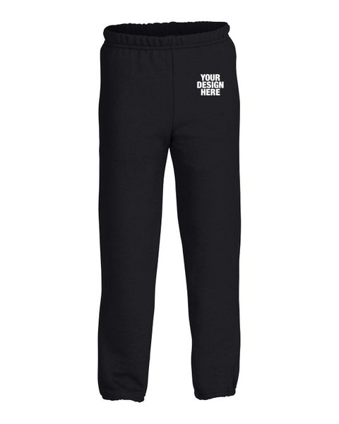 Gildan Youth Heavy Blend 8 oz., 50/50 Sweatpants - Custom Phone Wallets Now