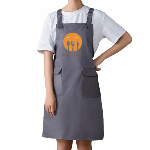 Double Shoulder Strap Pocket Apron - Custom Phone Wallets Now